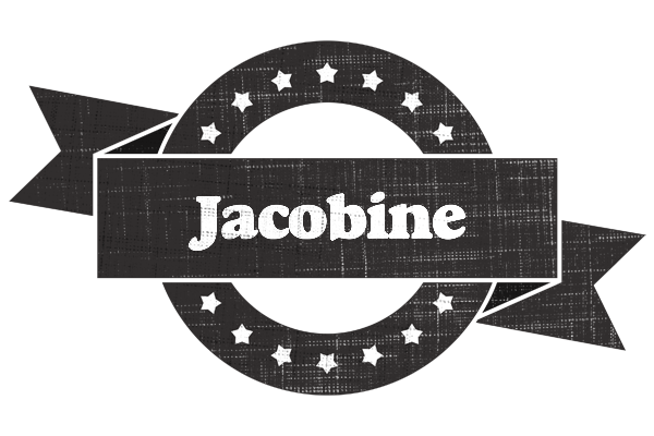 Jacobine grunge logo