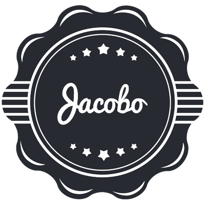 Jacobo badge logo