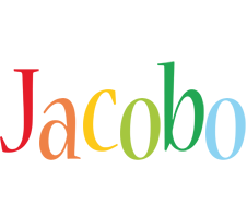 Jacobo birthday logo