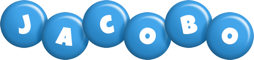 Jacobo candy-blue logo