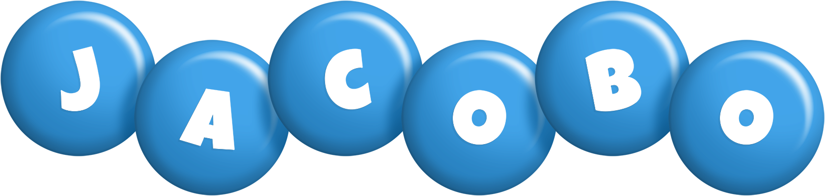 Jacobo candy-blue logo