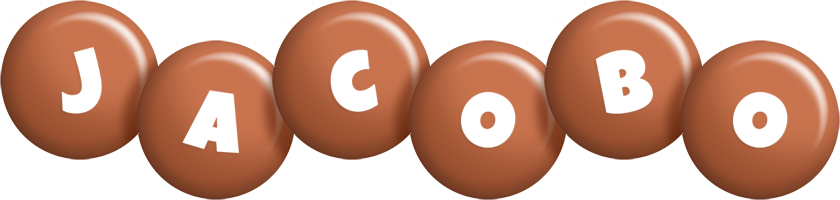 Jacobo candy-brown logo