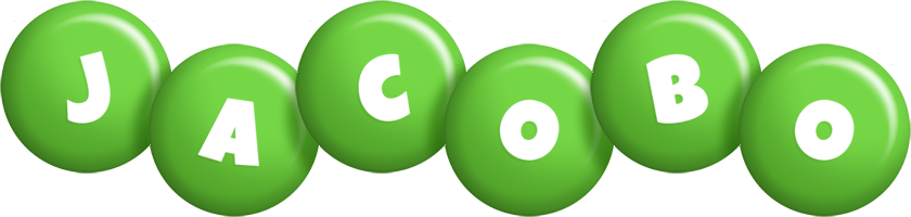 Jacobo candy-green logo