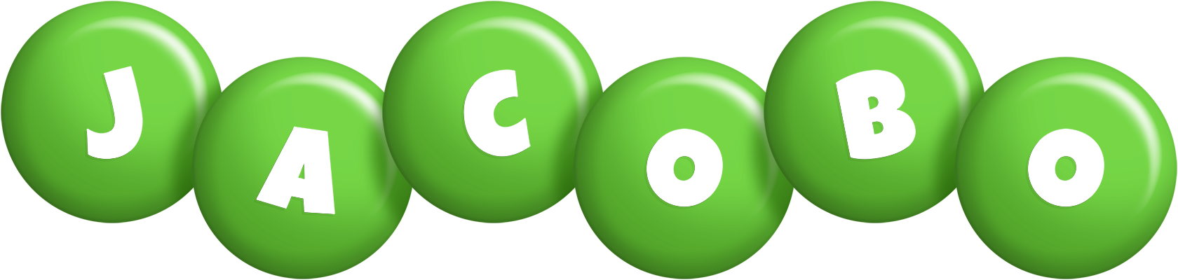 Jacobo candy-green logo