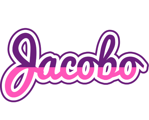 Jacobo cheerful logo