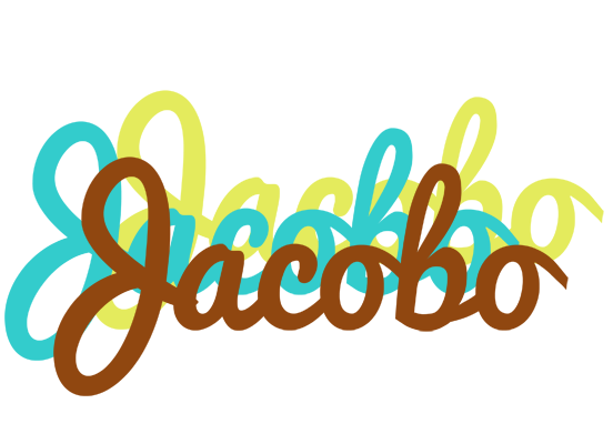 Jacobo cupcake logo