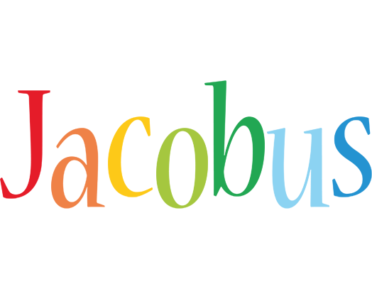 Jacobus birthday logo