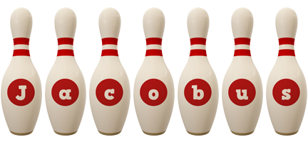 Jacobus bowling-pin logo