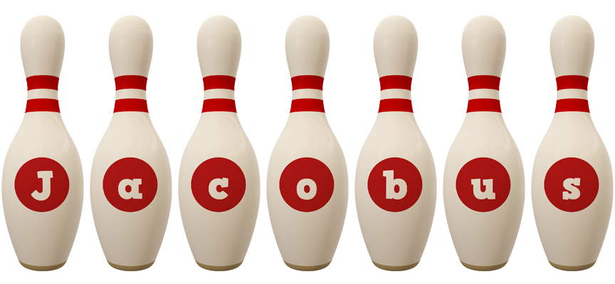 Jacobus bowling-pin logo