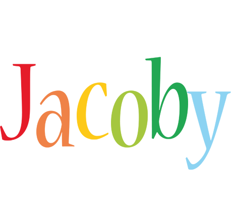 Jacoby birthday logo