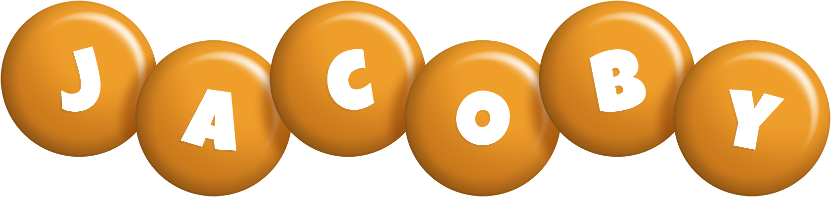 Jacoby candy-orange logo