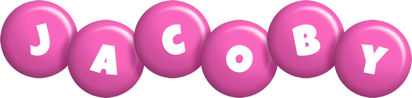 Jacoby candy-pink logo