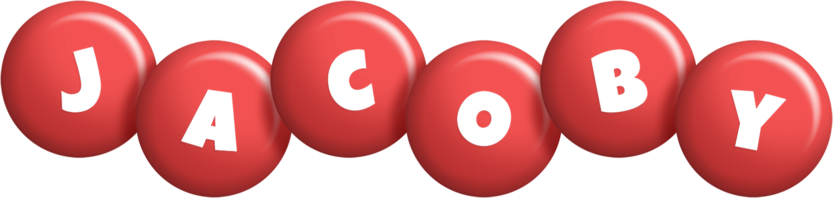 Jacoby candy-red logo