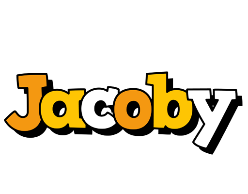 Jacoby cartoon logo