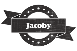 Jacoby grunge logo