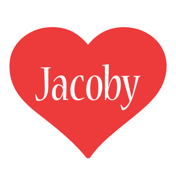 Jacoby love logo