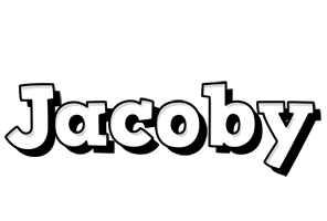 Jacoby snowing logo