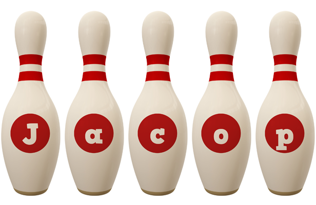 Jacop bowling-pin logo