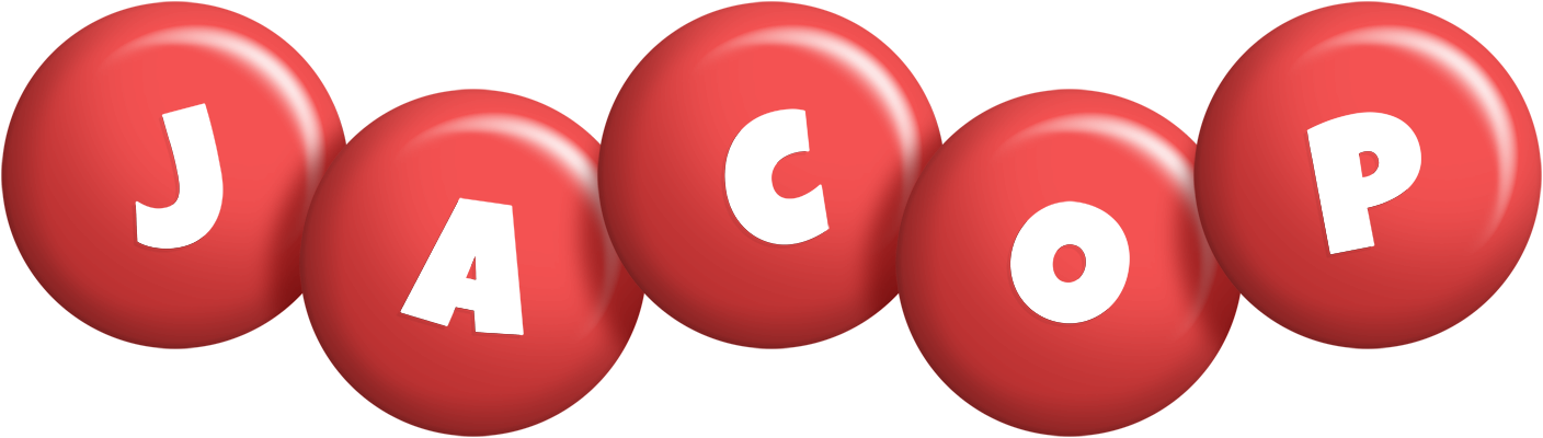 Jacop candy-red logo