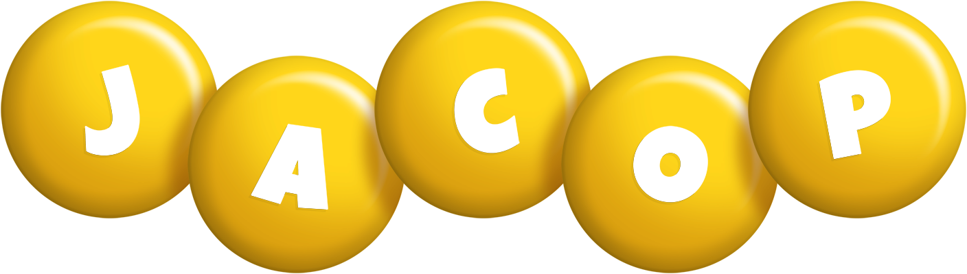 Jacop candy-yellow logo