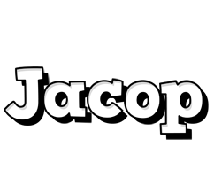 Jacop snowing logo