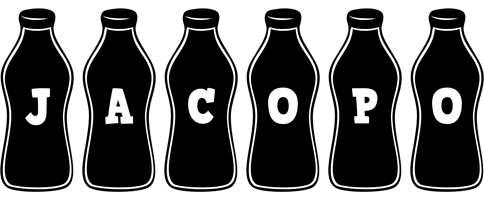 Jacopo bottle logo