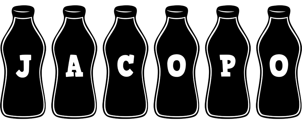 Jacopo bottle logo