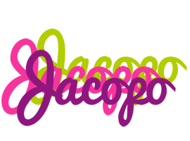 Jacopo flowers logo