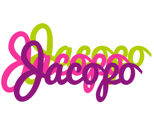 Jacopo flowers logo