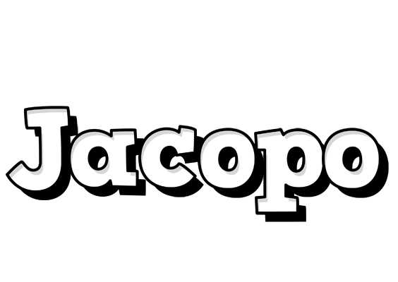 Jacopo snowing logo