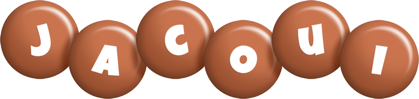 Jacoui candy-brown logo