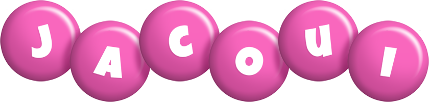 Jacoui candy-pink logo