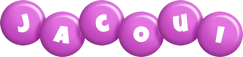 Jacoui candy-purple logo