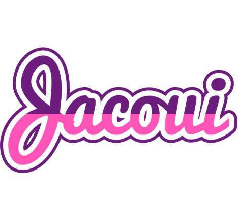 Jacoui cheerful logo