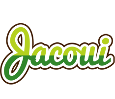 Jacoui golfing logo