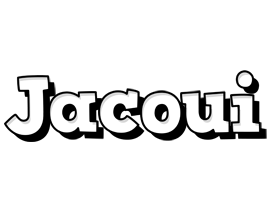 Jacoui snowing logo