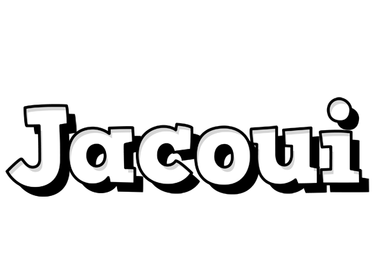 Jacoui snowing logo