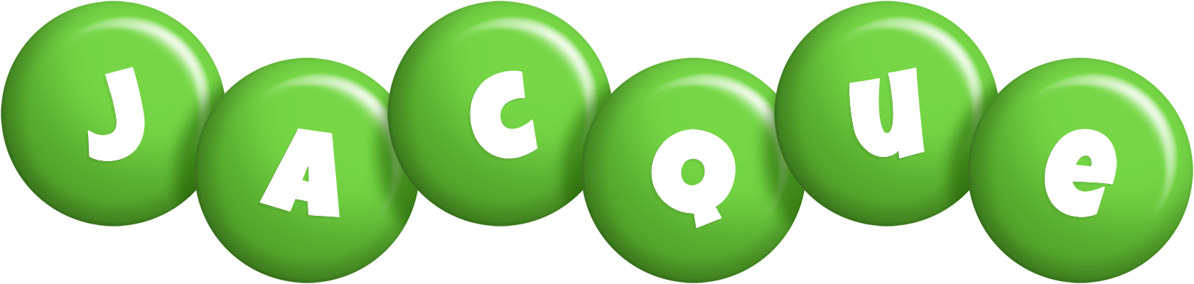 Jacque candy-green logo