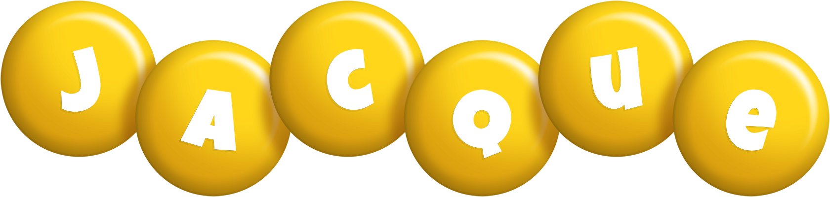 Jacque candy-yellow logo