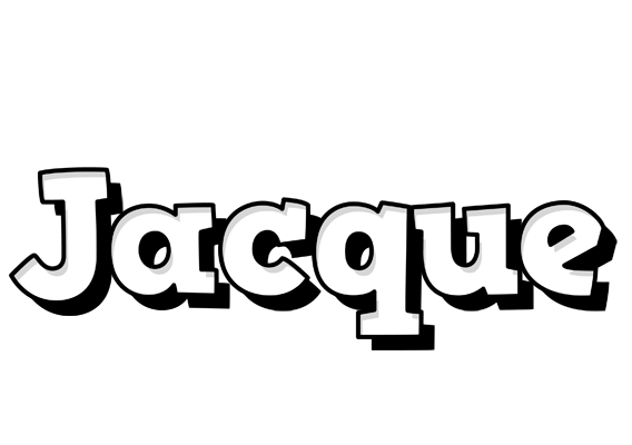 Jacque snowing logo