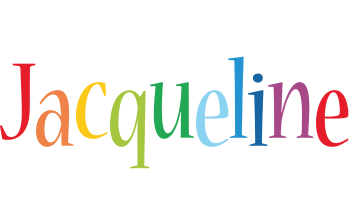 Jacqueline birthday logo