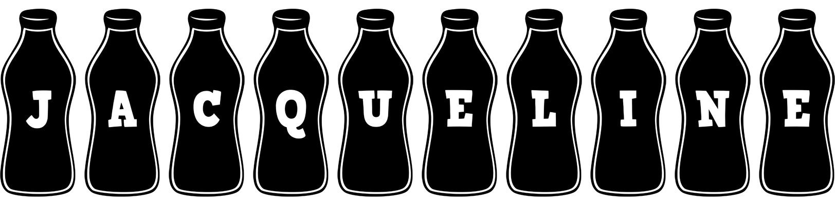 Jacqueline bottle logo