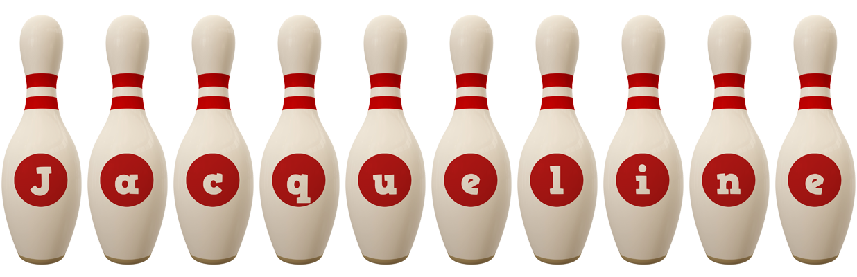 Jacqueline bowling-pin logo