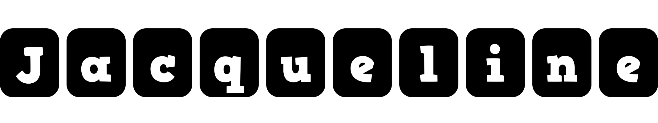 Jacqueline box logo