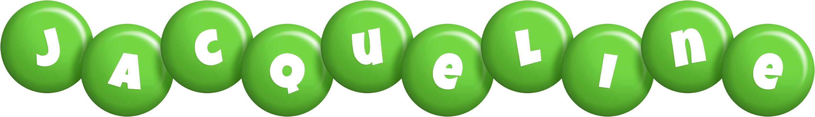 Jacqueline candy-green logo