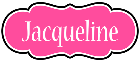 Jacqueline invitation logo