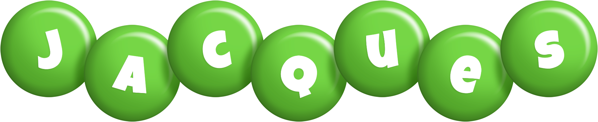 Jacques candy-green logo