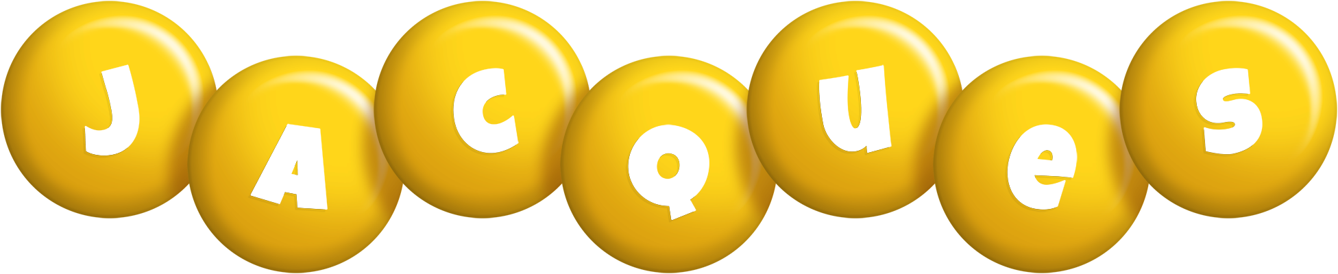 Jacques candy-yellow logo