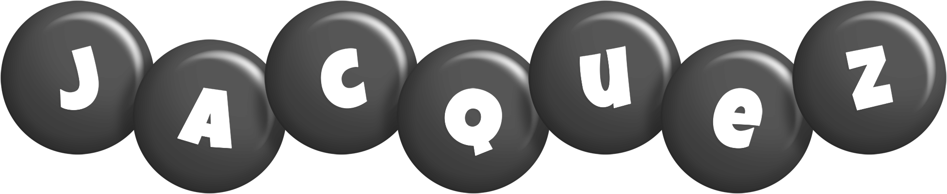 Jacquez candy-black logo