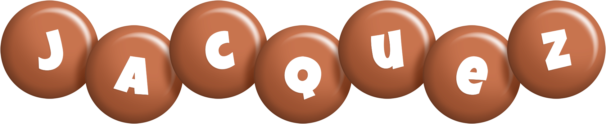 Jacquez candy-brown logo